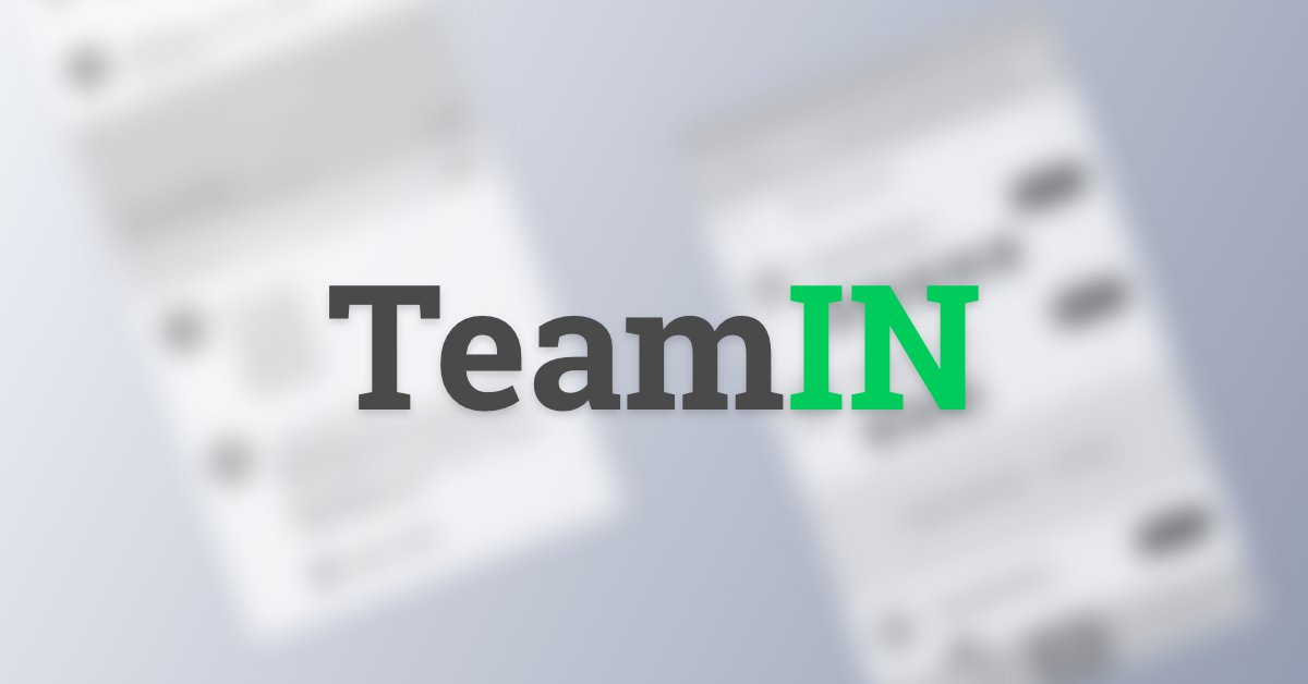 TeamIN cover image